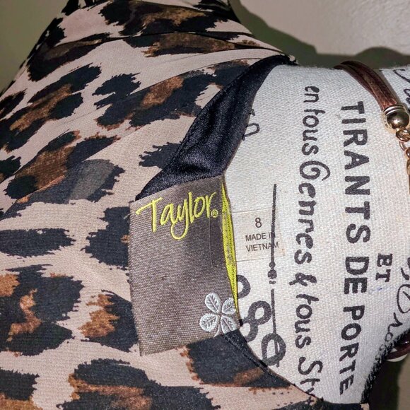 Taylor Leopard Print Maxi Dress - Picture 5 of 6